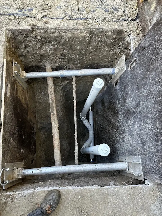Experienced plumber completing Gas Line Repair work in Centerville
